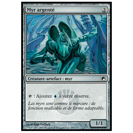 (Foil) Incolore - Myr argenté (C) [SOM]