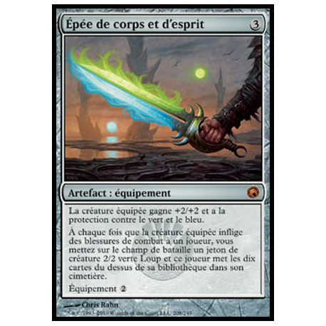(Foil) Incolore - Épée de corps et d'esprit (M) [SOM]