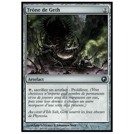 (Foil) Incolore - Trône de Geth (U) [SOM]