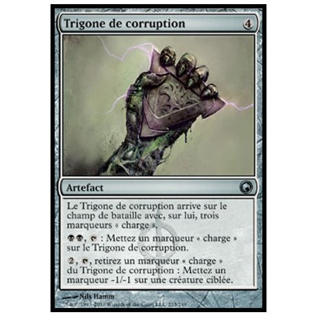 (Foil) Incolore - Trigone de corruption (U) [SOM]