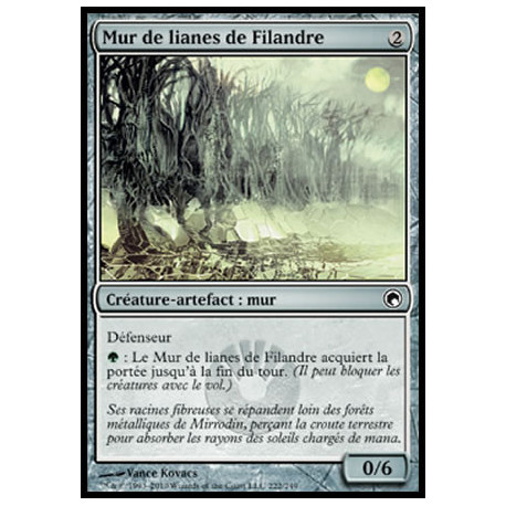 (Foil) Incolore - Mur de lianes de Filandre (C) [SOM]