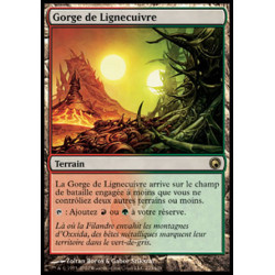 (Foil) Terrain - Gorge de Lignecuivre (R) [SOM]
