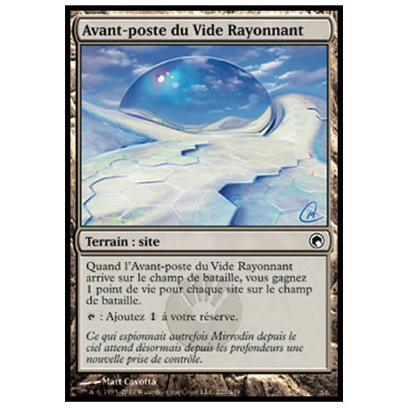 (Foil) Terrain - Avant-poste du Vide Rayonnant (C) [SOM]