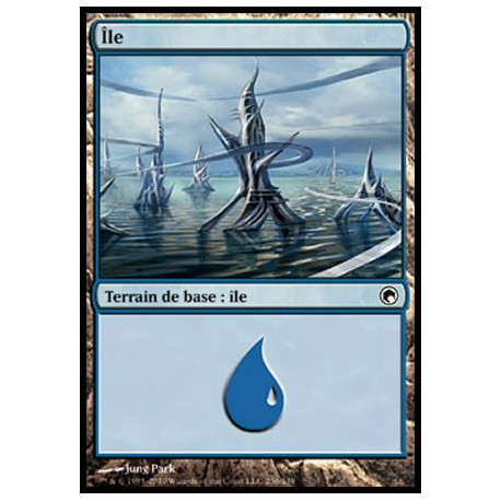 (Foil) Terrain - Île (V3) (L) [SOM]