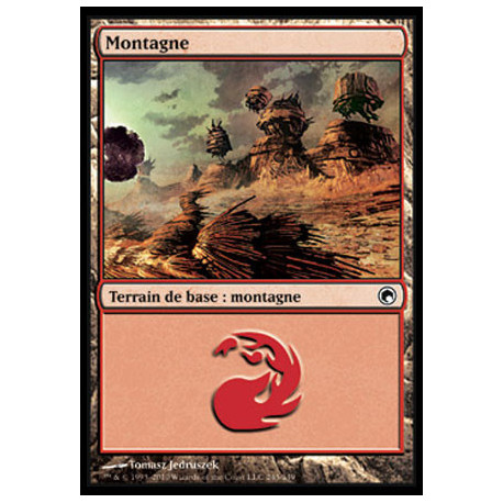(Foil) Terrain - Montagne (V4) (L) [SOM]
