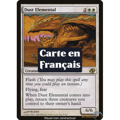 (Foil) Blanche - Élémental de poussière (R) [PLC]