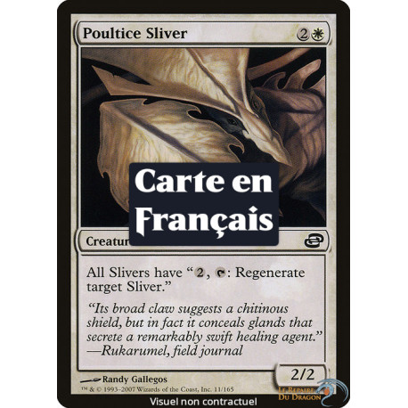 (Foil) Blanche - Slivoïde à cataplasme (C) [PLC]