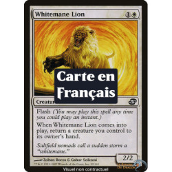 (Foil) Blanche - Lion à crinière blanche (C) [PLC]