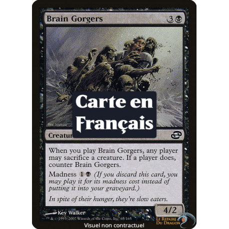 (Foil) Noire - Avaleurs de cerveau (C) [PLC]