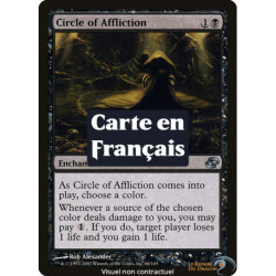 (Foil) Noire - Cercle de l'affliction (U) [PLC]
