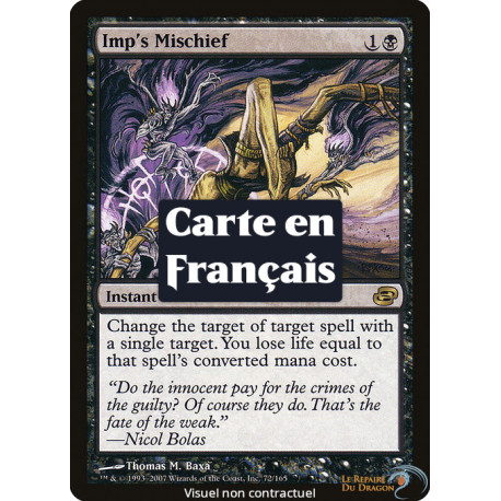 (Foil) Noire - Malice selon le diablotin (R) [PLC]
