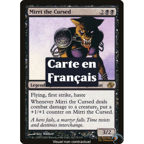 (Foil) Noire - Mirri la maudite (R) [PLC]