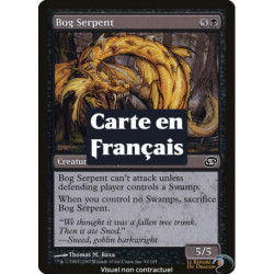(Foil) Noire - Grand serpent des marécages (C) [PLC]