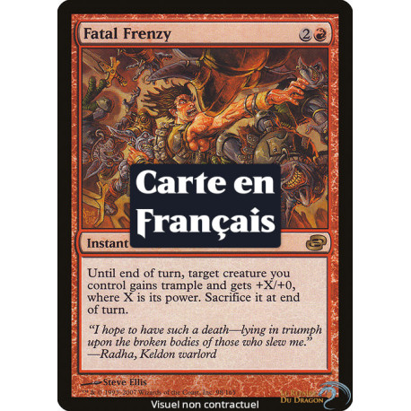(Foil) Rouge - Frénésie fatale (R) [PLC]