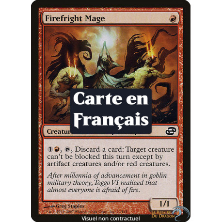(Foil) Rouge - Mage feudefrouss (C) [PLC]
