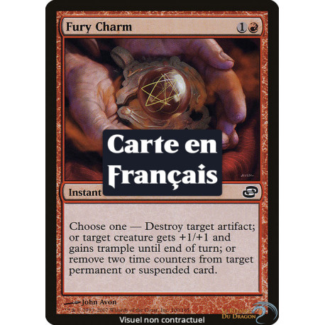(Foil) Rouge - Charme de fureur (C) [PLC]