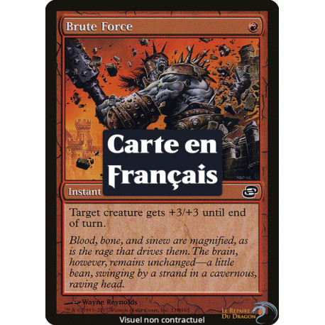 (Foil) Rouge - Force brute (C) [PLC]