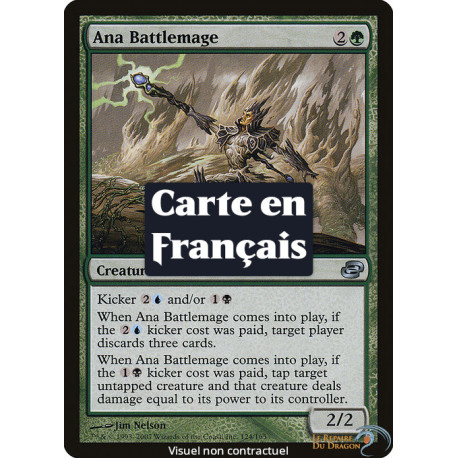 (Foil) Verte - Mage de bataille anaïste (U) [PLC]