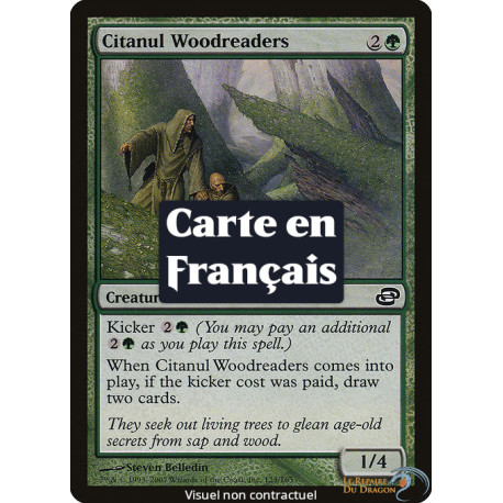 (Foil) Verte - Déchiffre-bois de Citalune (C) [PLC]