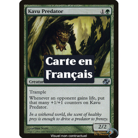 (Foil) Verte - Prédateur kavru (U) [PLC]