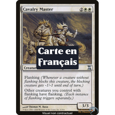 (Foil) Blanche - Maître de cavalerie (U) [TSP]