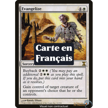 (Foil) Blanche - Évangélisation (R) [TSP]