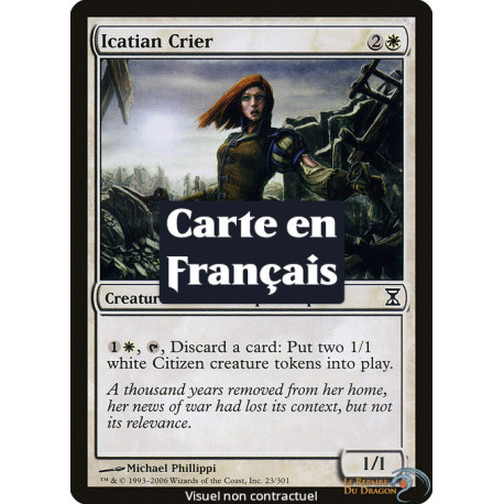 (Foil) Blanche - Crieuse icatiane (C) [TSP]
