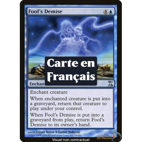 (Foil) Bleue - Décès de l'imbécile (U) [TSP]
