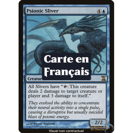 (Foil) Bleue - Slivoïde psionique (R) [TSP]