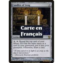 (Foil) Incolore - Bougies de Leng (R) [TSP]
