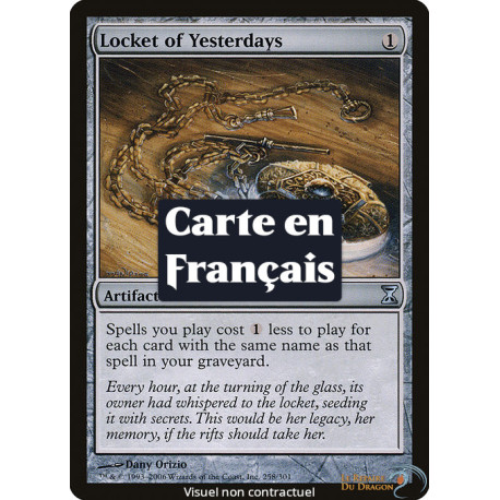 (Foil) Incolore - Médaillon des hiers envolés (U) [TSP]