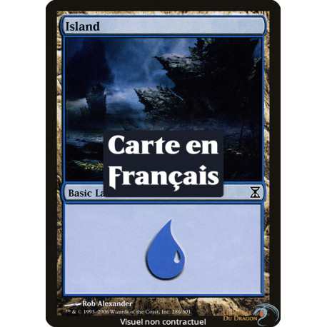 (Foil) Terrain - Île (V1) (L) [TSP]