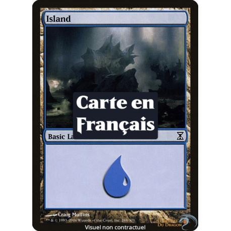 (Foil) Terrain - Île (V3) (L) [TSP]