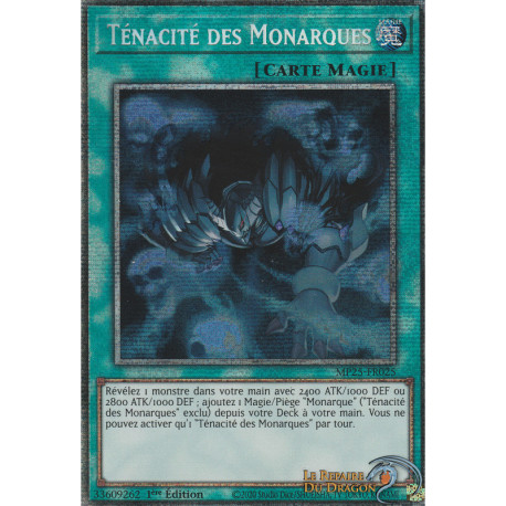 Ténacité des Monarques (STAR) [MP25]