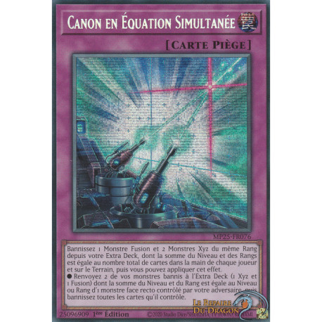 Canon en Équation Simultanée (PSE) [MP25]