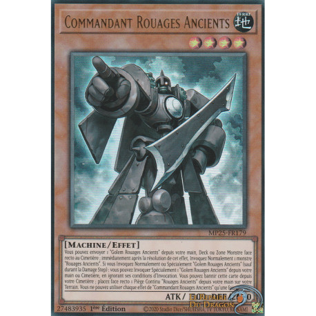 Commandant Rouages Ancients (UR) [MP25]
