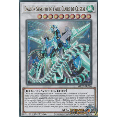 Dragon Synchro de l'Aile Claire de Cristal (UR) [MP25]