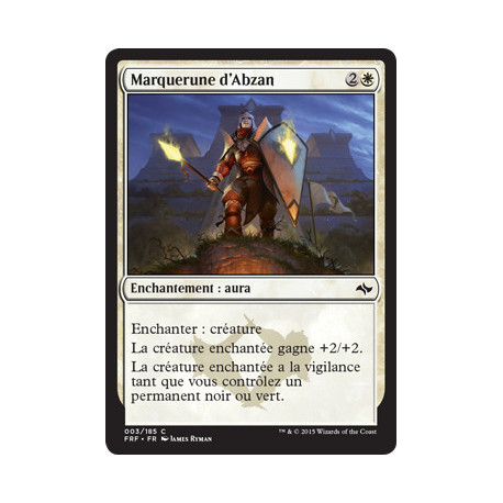 (Foil) Blanche - Marquerune d'Abzan (C) [FRF]