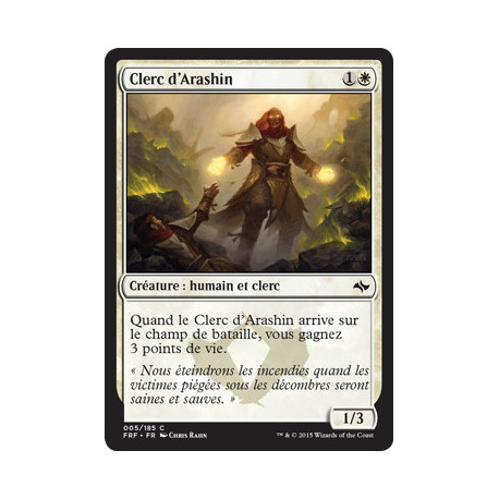 (Foil) Blanche - Clerc d'Arashin (C) [FRF]