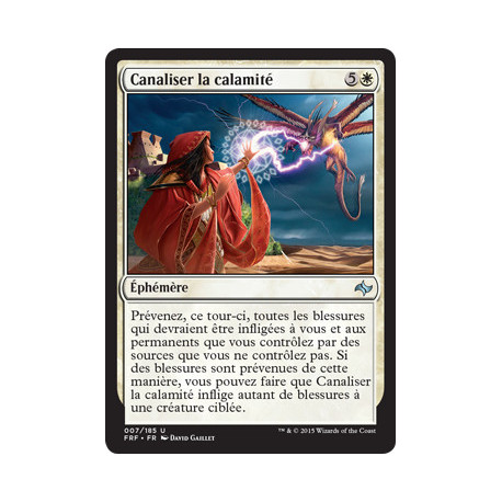(Foil) Blanche - Canaliser la calamité (U) [FRF]