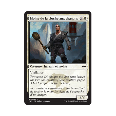 (Foil) Blanche - Moine de la cloche aux dragons (C) [FRF]