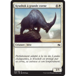 (Foil) Blanche - Krushok à grande corne (C) [FRF]