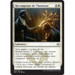 (Foil) Blanche - Récompense de l'honneur (U) [FRF]