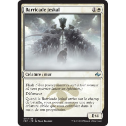 (Foil) Blanche - Barricade jeskaï (U) [FRF]