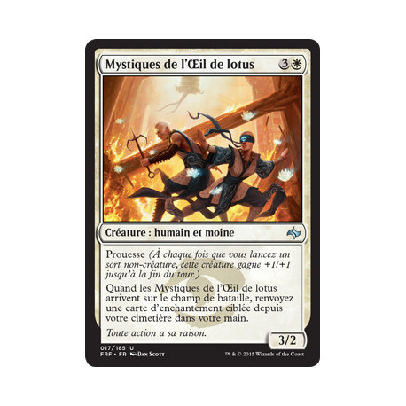 (Foil) Blanche - Mystiques de l'Œil de lotus (U) [FRF]