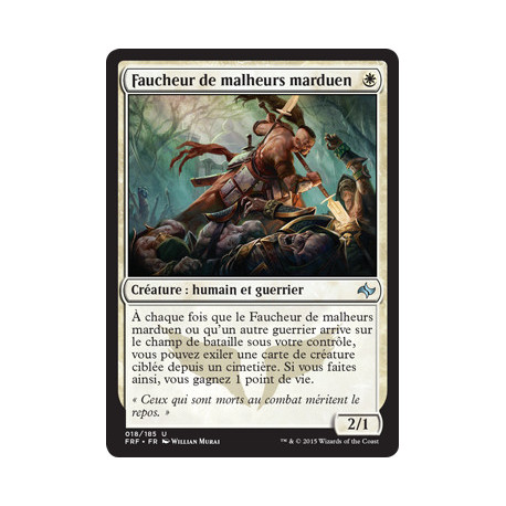(Foil) Blanche - Faucheur de malheurs marduen (U) [FRF]