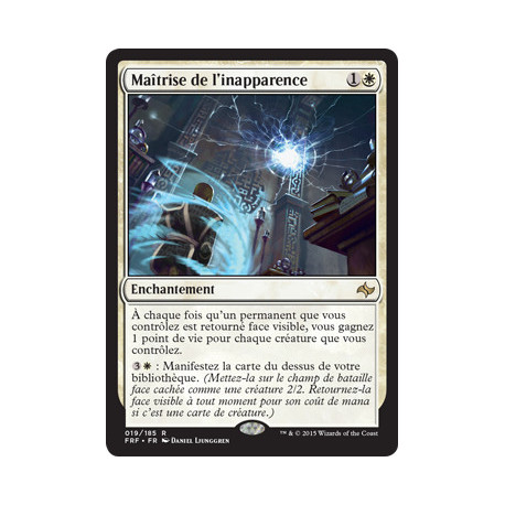 (Foil) Blanche - Maîtrise de l'inapparence (R) [FRF]