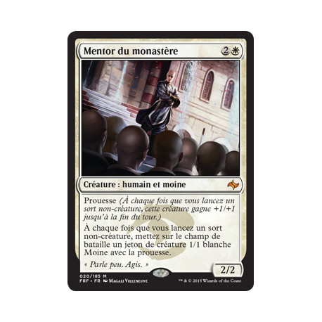 (Foil) Blanche - Mentor du monastère (M) [FRF]