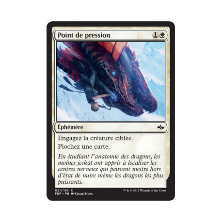 (Foil) Blanche - Point de pression (C) [FRF]
