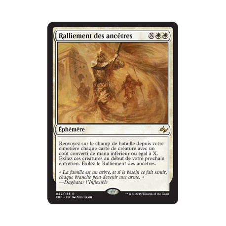 (Foil) Blanche - Ralliement des ancêtres (R) [FRF]